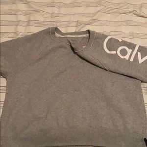 Calvin Klein cropped crew neck